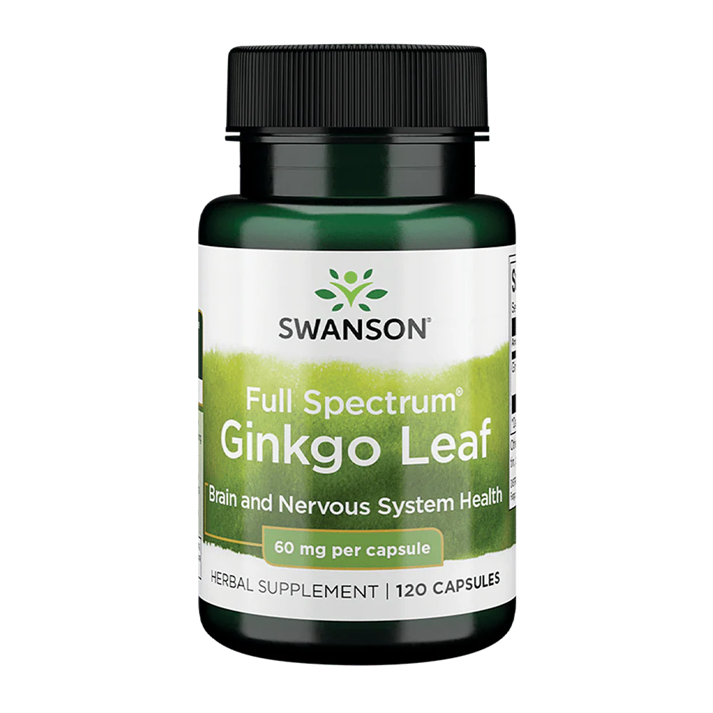 Full Spectrum Ginkgo Leaf 60mg