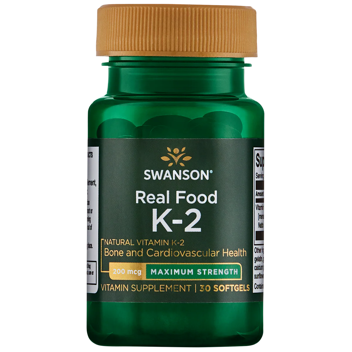 Ultra Maximum Strength Natural Vitamin K2 200mcg